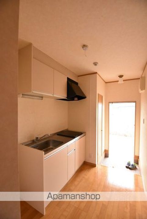 広島県安芸高田市吉田町常友の賃貸アパート208のキッチン