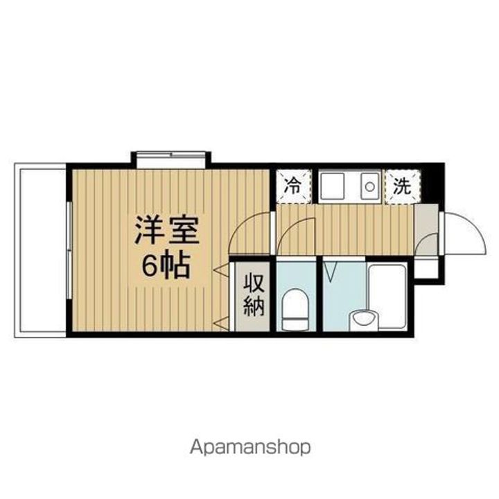 スカイパレス若宮の間取り