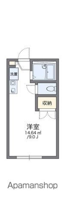 レオパレスシャルムの間取り