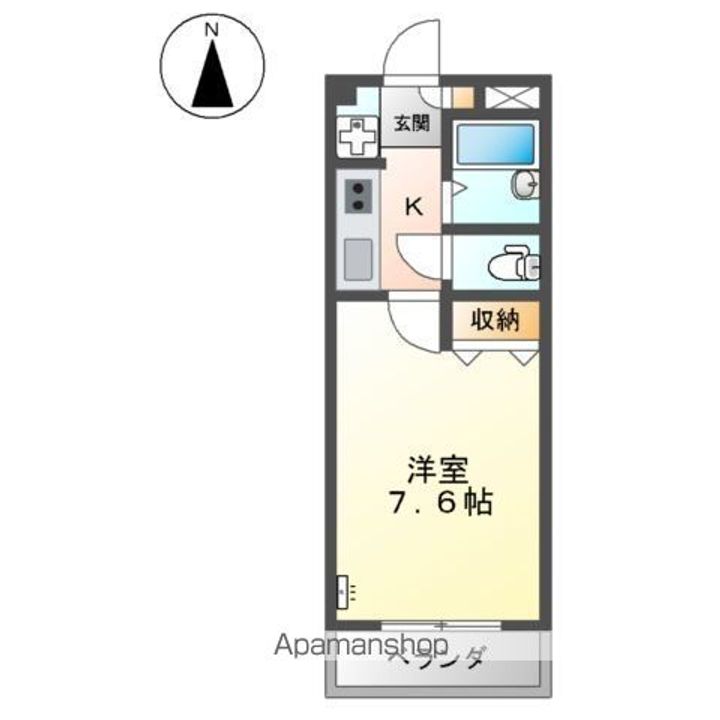 レジデンス松原の間取り