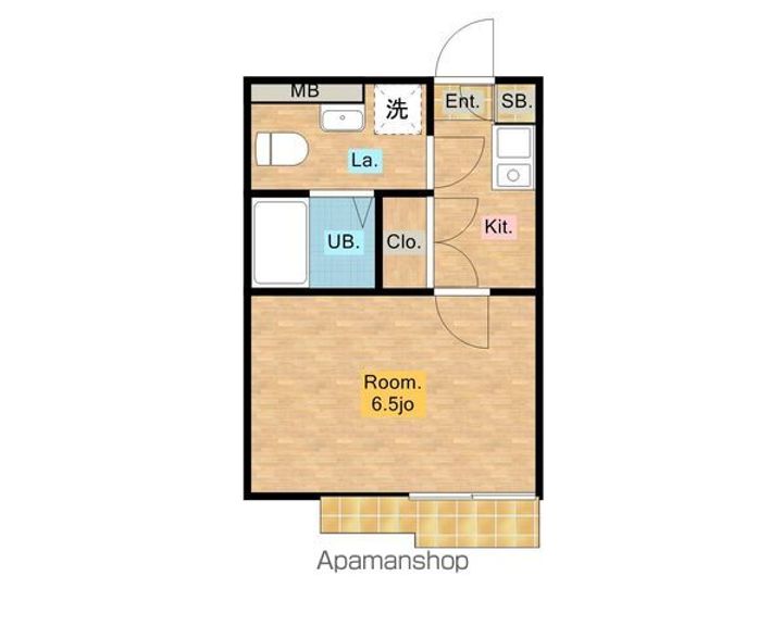 ヴェルデ鷺ノ宮303の間取り