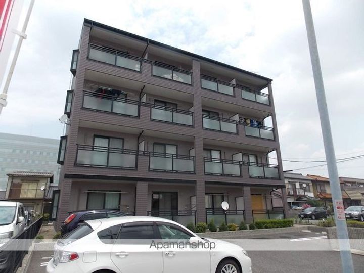 愛知県北名古屋市鹿田藤の木の賃貸マンションの外観