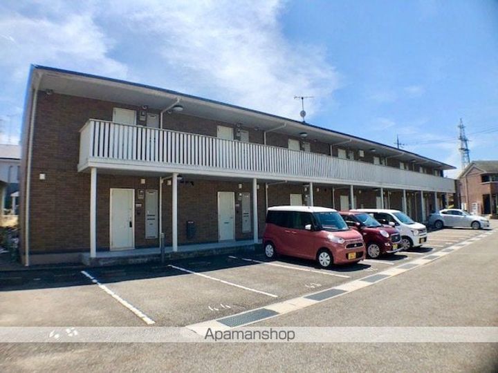 滋賀県大津市大江7丁目の賃貸アパートの外観