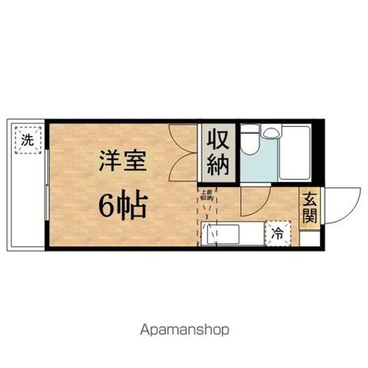 グリーンシャトル堀口203の間取り