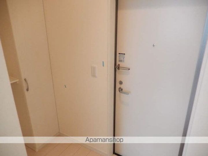 愛知県名古屋市守山区新守山の賃貸アパートの玄関