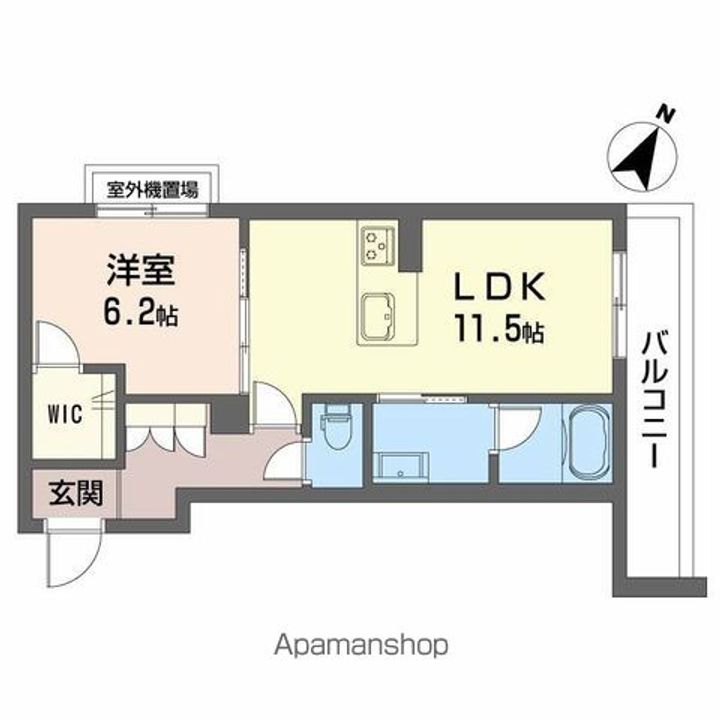 メゾン ド 平尾の間取り