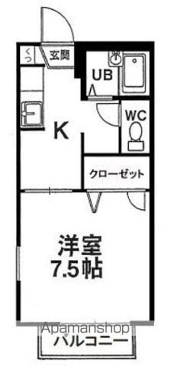 エリア009の間取り