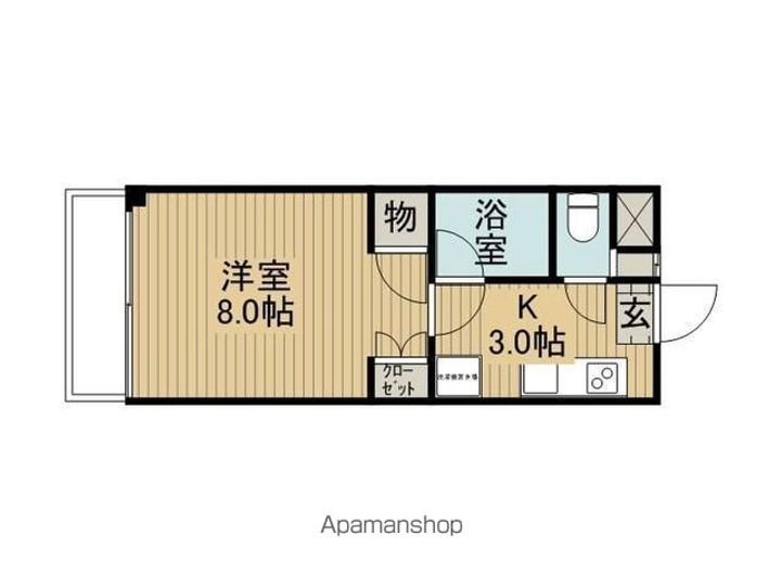 マロンビュー203の間取り