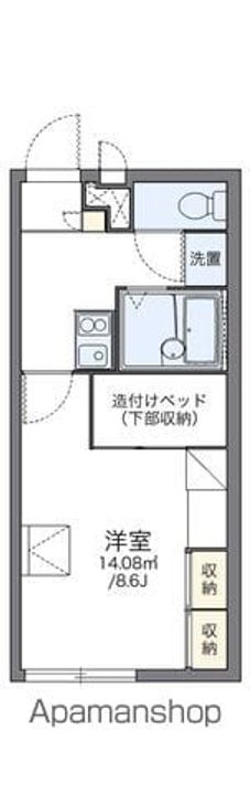 レオパレス財部103の間取り