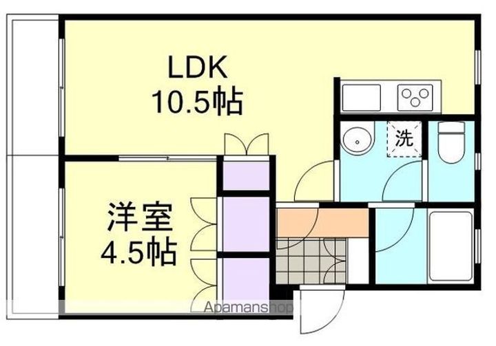 メゾン二子の間取り