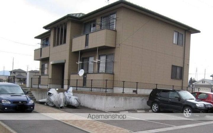 福島県郡山市富田西4丁目の賃貸アパートの外観