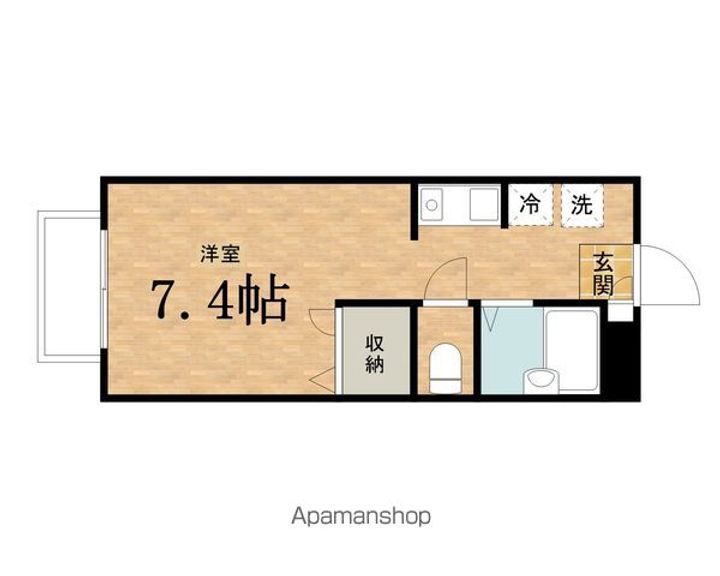 メゾンメヌエットの間取り
