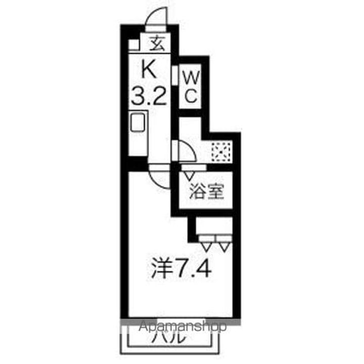 メゾフラットあか葉の間取り
