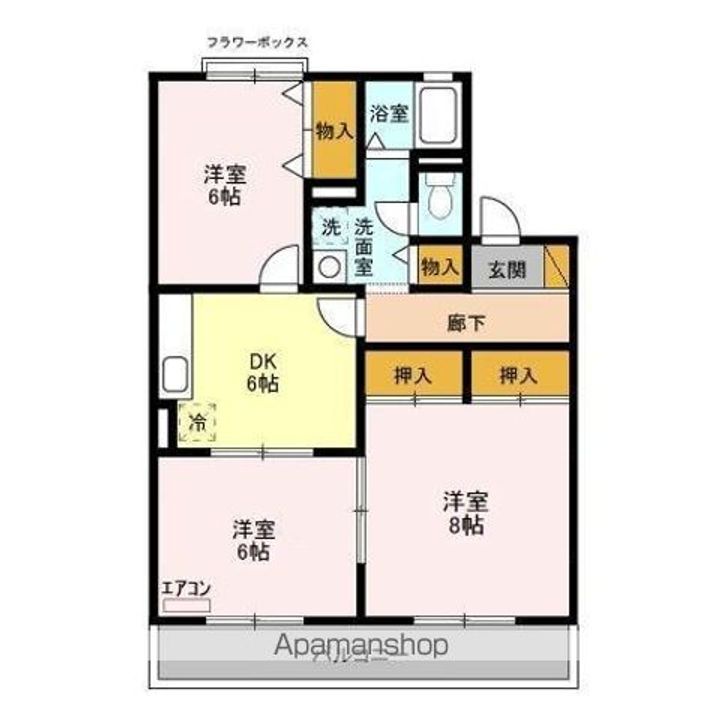 グリンヒルの間取り