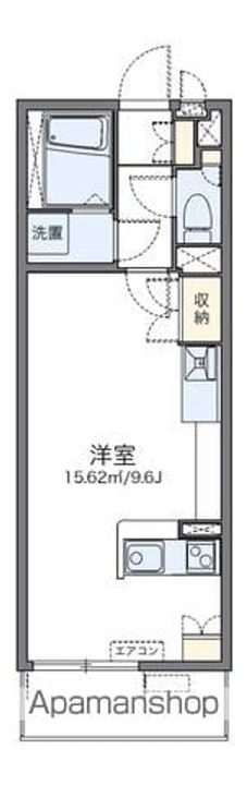 レオネクスト上如水Ⅱ102の間取り