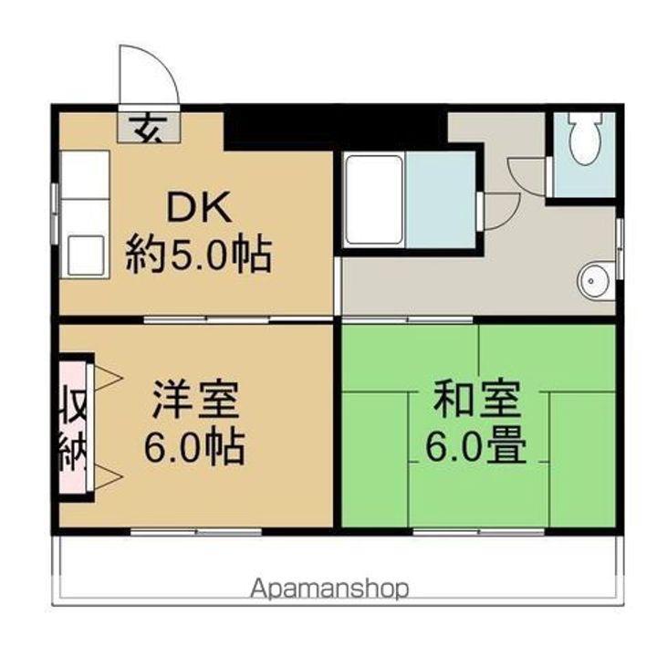 鹿島屋ビルの間取り