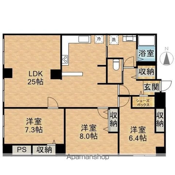 ファインコール91の間取り