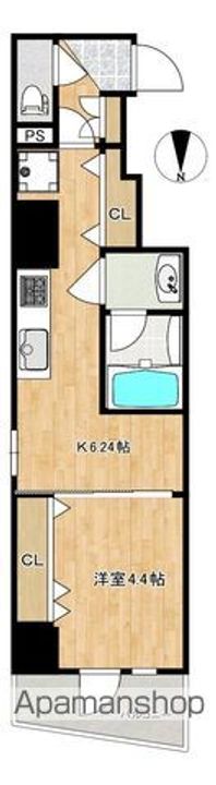 ドエル中野603の間取り