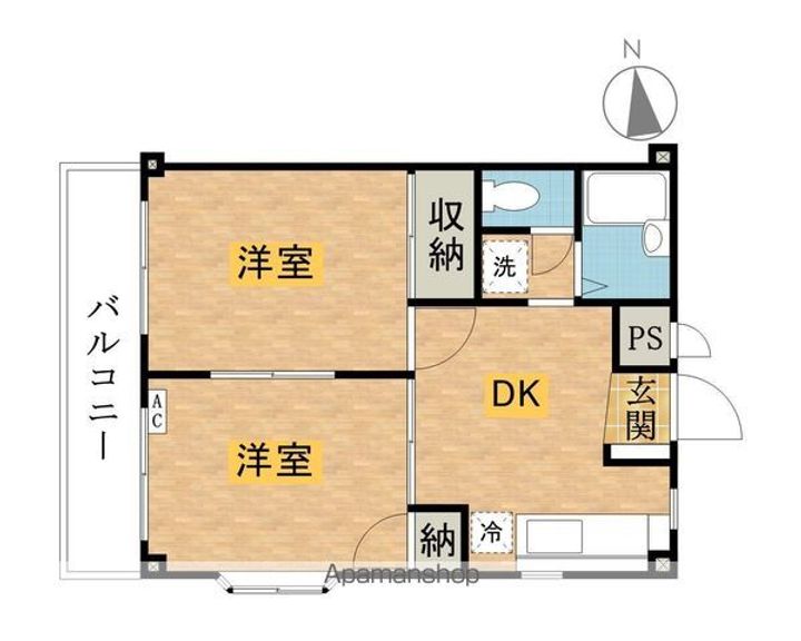 三陽マンションの間取り