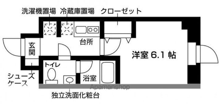 レジディア中野富士見台の間取り