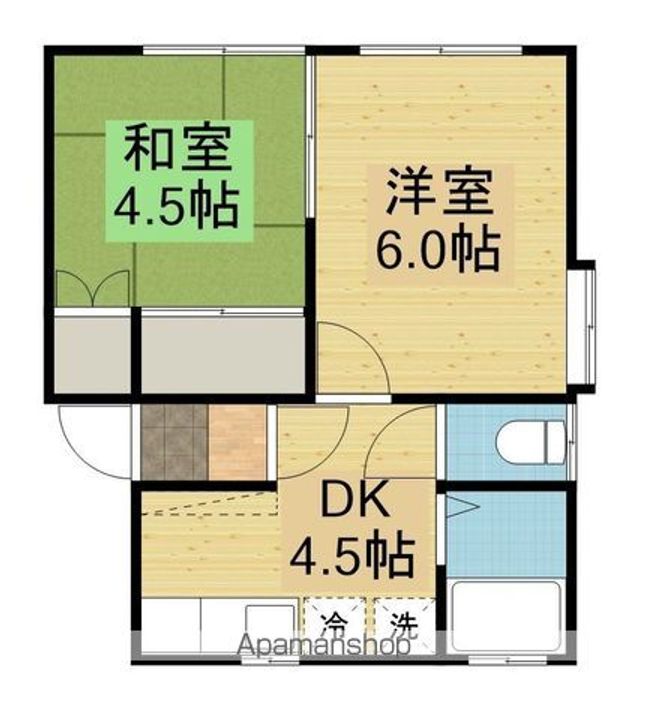 コーポLIFE101の間取り