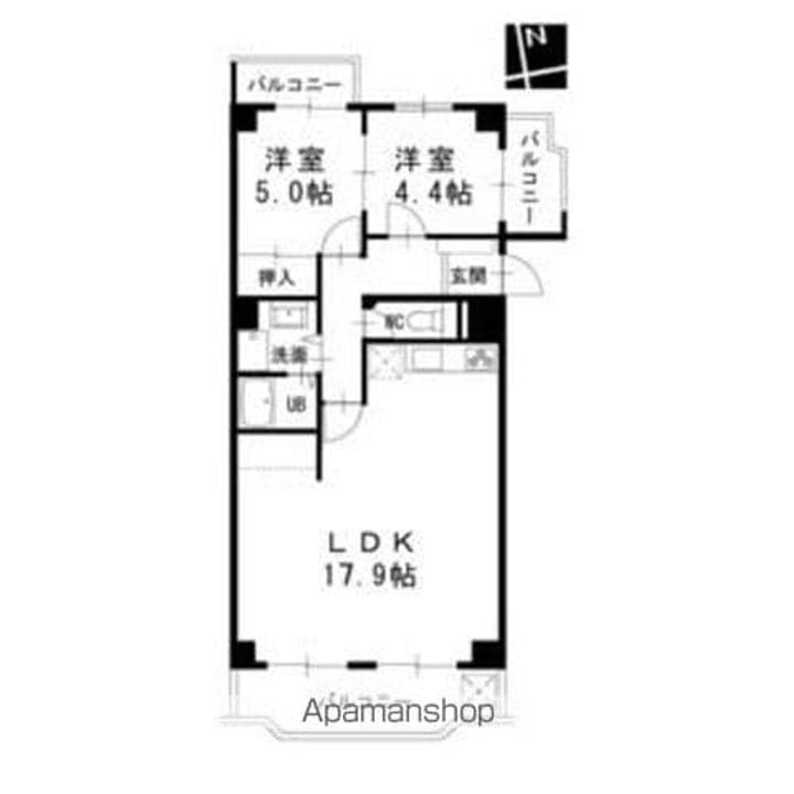 イトーピア上前津204の間取り