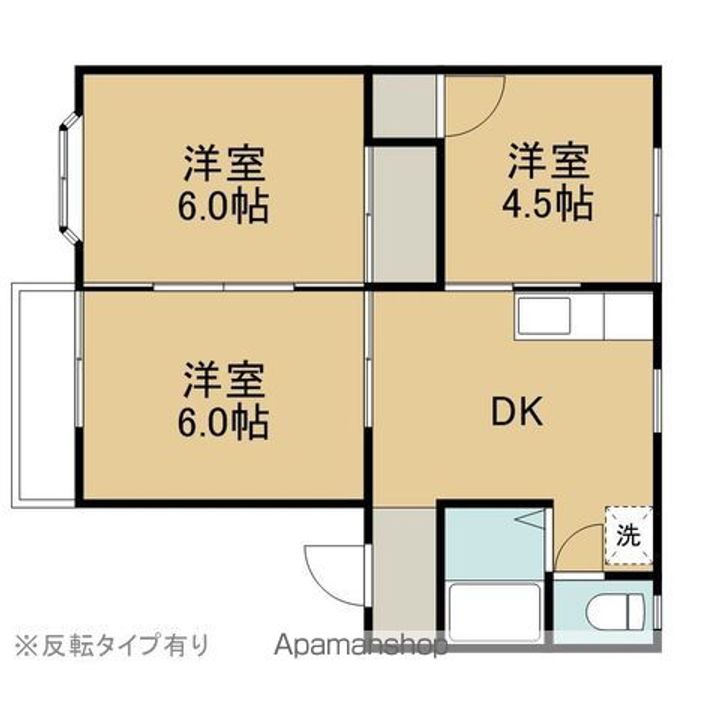 シンフォニーK2101の間取り