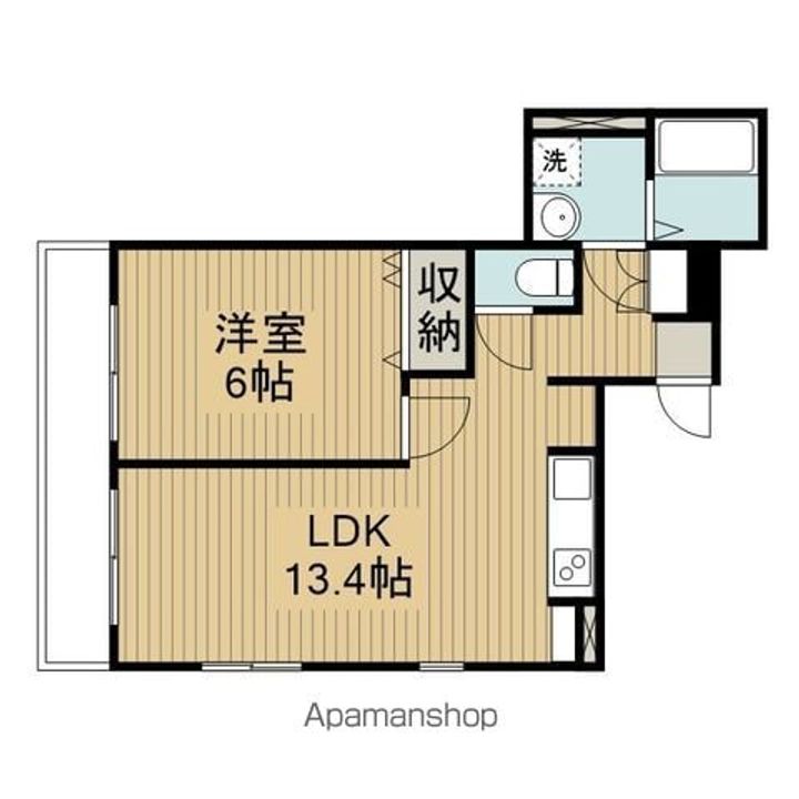 ミリアレジデンス高円寺501の間取り