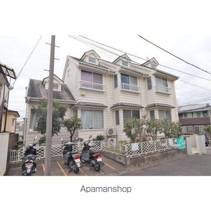 フラットタキザワB号棟の外観