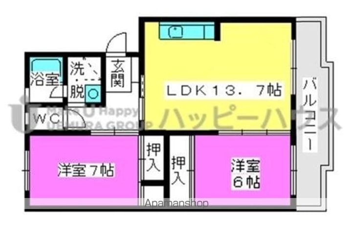 坂井ビルの間取り