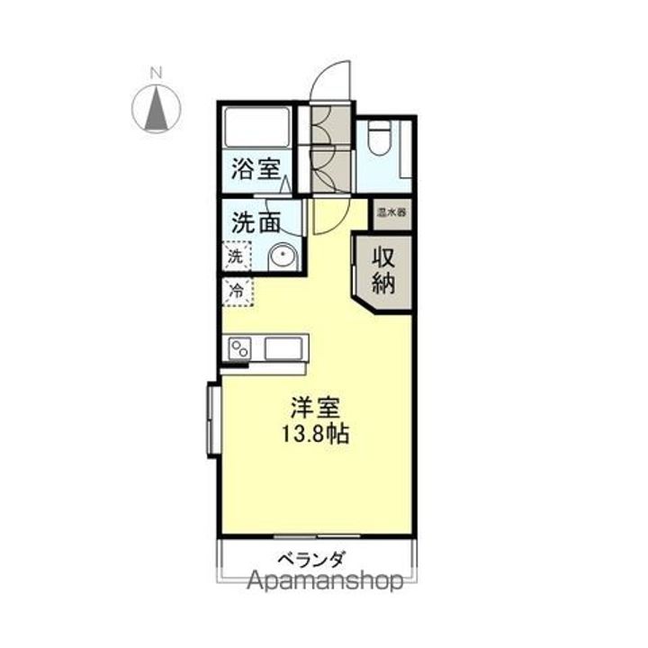 キュオン106の間取り