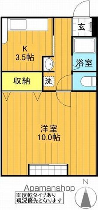 プラトーハイツの間取り