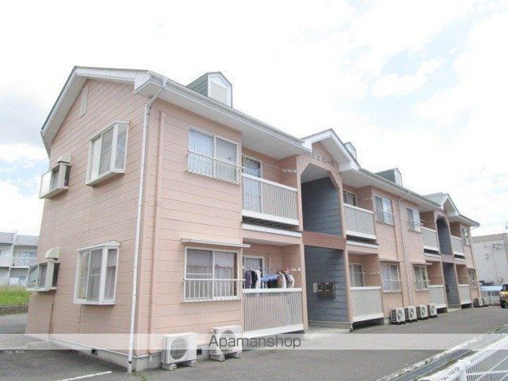 長野県長野市三輪2丁目の賃貸アパートの外観