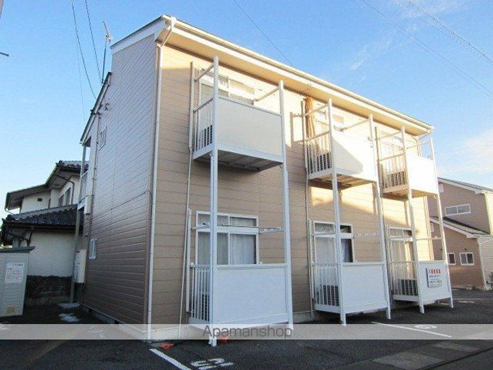 長野県長野市吉田5丁目の賃貸アパートの外観