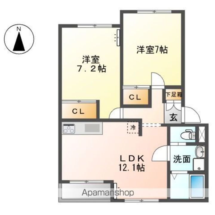 ピアチェーレの間取り