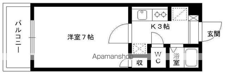 アートイン原田の間取り