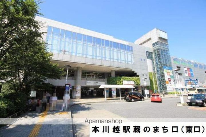 埼玉県川越市仙波町1丁目の賃貸アパートの周辺