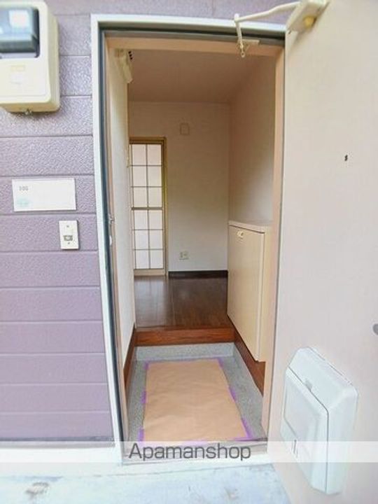 カーサしろやまⅠの玄関