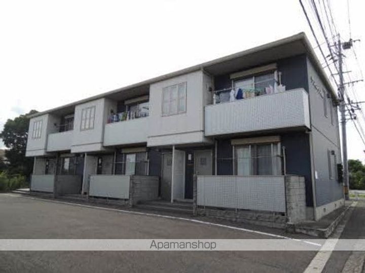 熊本県宇土市松原町の賃貸アパートの外観