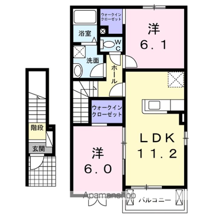 IRISの間取り