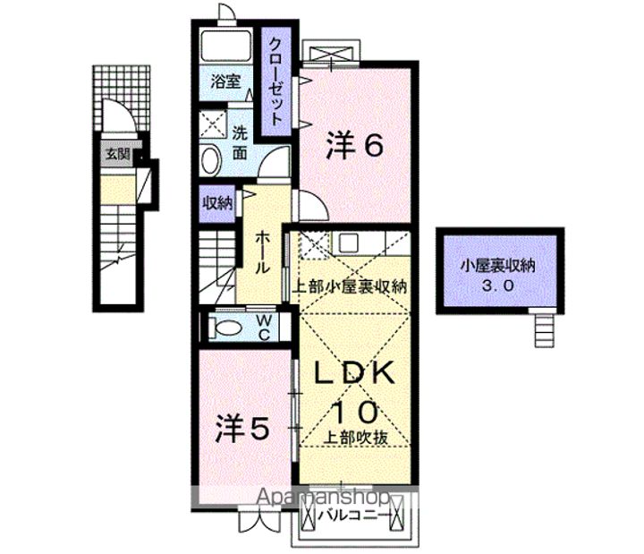 ドゥ ボヌールの間取り