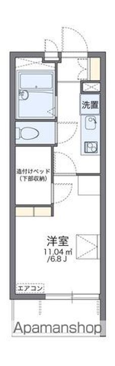 レオパレスOKANOの間取り