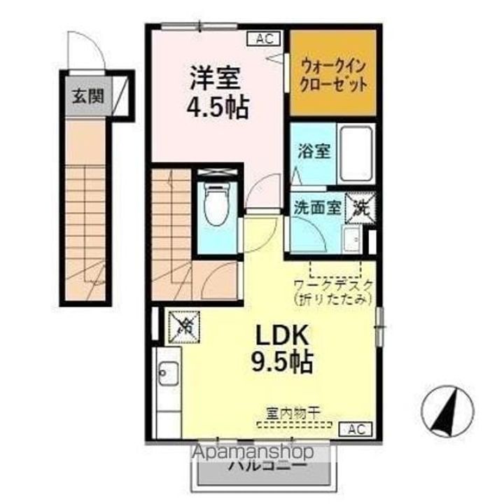 CASAフィオーレの間取り