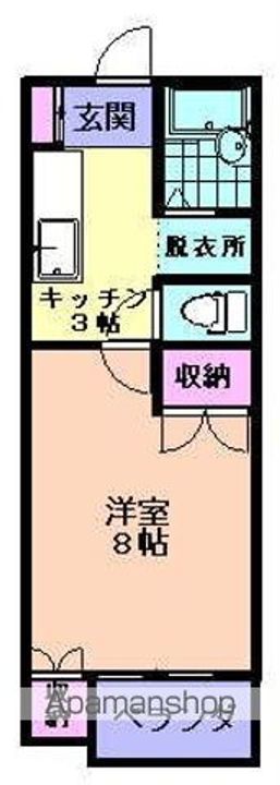 クレアール203の間取り