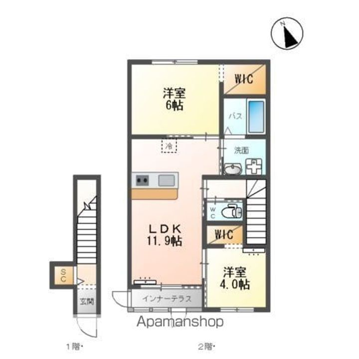 エクセル アヴァンセ(EXCEL AVANCE)の間取り