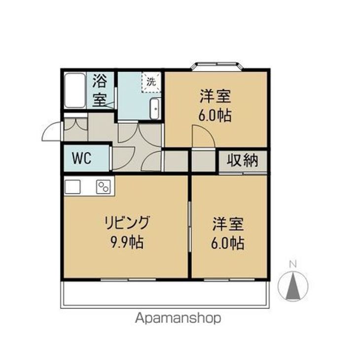 サクセスⅡの間取り