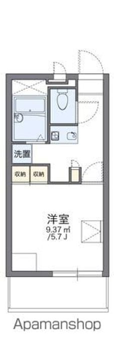 レオパレス七道の間取り