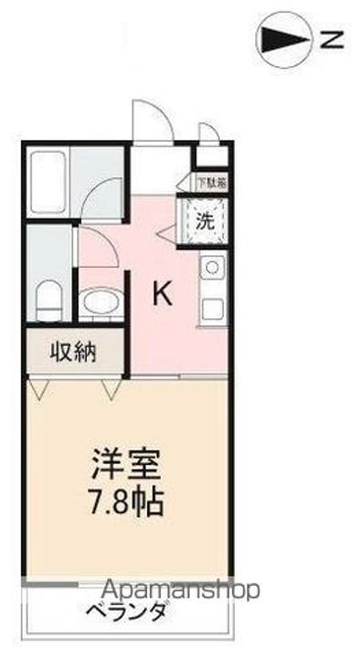 コンフォール・メゾン302の間取り