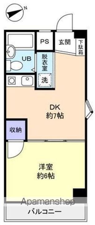 レジデンス松の木の間取り