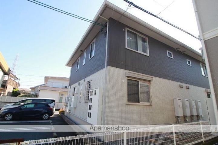 岡山県岡山市北区東花尻の賃貸アパートの外観